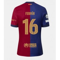 Moški Nogometni dresi Barcelona Fermin Lopez #16 Domači 2024-25 Kratek Rokav